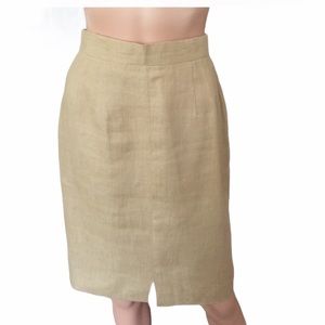 Vintage Jacobson’s linen pencil skirt